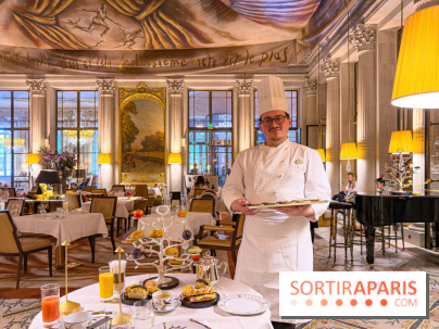 Tea Time de Cedric Grolet au Meurice : pâtisseries trompe l'œil et salé revisité