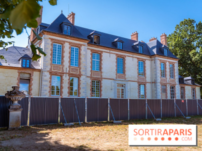 Le château de Plaisir dans les Yvelines se transforme en conservatoire - photos - façade extérieure