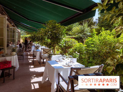 La terrasse-jardin de Maison Roland au Shangri-La Paris - les photos