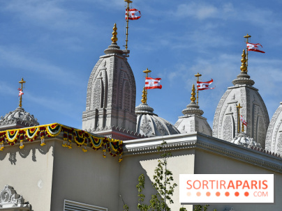 EN IMAGES : le premier mandir hindou traditionnel d'Île-de-France