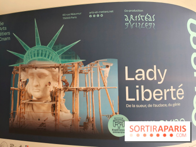 Lady Liberté : le musée des Arts et Métiers raconte la construction de la statue dans une exposition immersive