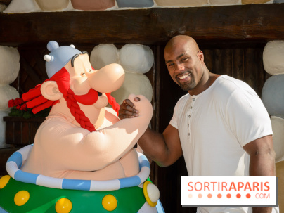 Inauguration officielle de la Forêt d'Idefix avec Teddy Riner