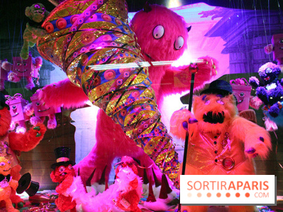 illuminations et vitrines 2014 des Galeries Lafayette