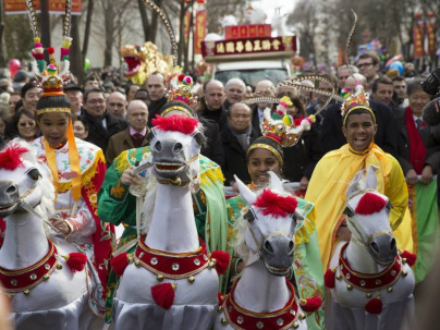 Défilé du Nouvel an Chinois 2015 dans le 13e arrondissement de Paris