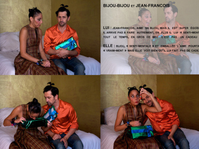 BIJOU BIJOU et JEAN FRANCOIS // (c) Myrtille Chartuss s & Budar