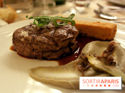 Le Menu signé Olivier Streiff pour le Bœuf sur le Toit