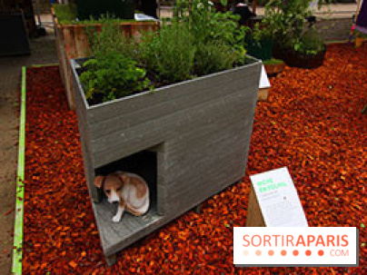 Jardins Jardin 2016, la niche-jardinère en Polyal de Fabrice Peltier