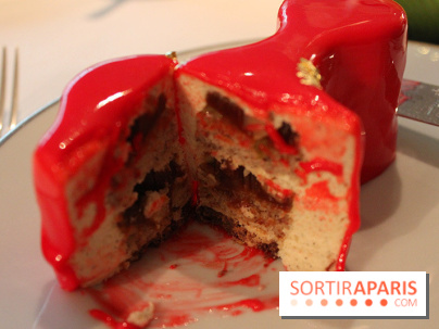 La bûche de Noël du Shangri-La Hotel Paris 2016