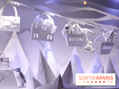 Les vitrines de Noël des Galeries Lafayette 2016