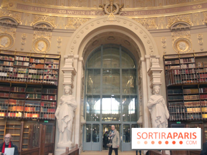 Rénovation de la BNF Richelieu - salle Labrouste
