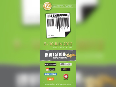 Invitation gratuite pour le Salon Art Shopping 2012