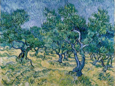 Vincent Van Gogh Oliveraie Juin 1889, huile sur toile, 72,4 x 91,9 cm. Signée en bas à gauche : Vincent Kröller-Müller Museum, Otterlo © Collection Kröller-Mu?ller Museum, Otterlo