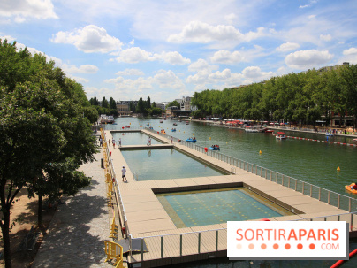 La baignade Bassin de la Villette