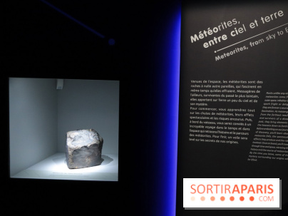 Exposition Météorites au Muséum national d'Histoire naturelle, les photos