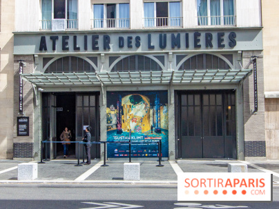 L’Atelier des Lumières avec Klimt et les artistes Viennois