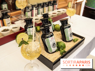 Thé glacé et éclair Tokyo Mojito chez Mariage Frères, les photos