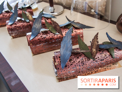 La Bûche de Noël de Bryan Esposito pour le Collectionneur 2018, les photos