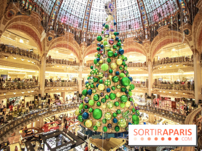 Sapin de Noël des Galeries Lafayettes 2018