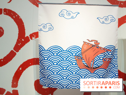 Exposition Furoshiki à l'hôtel de ville