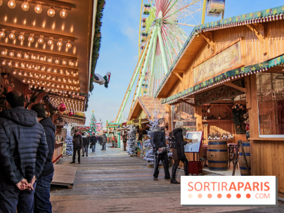 Le Marché de Noël des Tuileries à Paris, Bar à vin