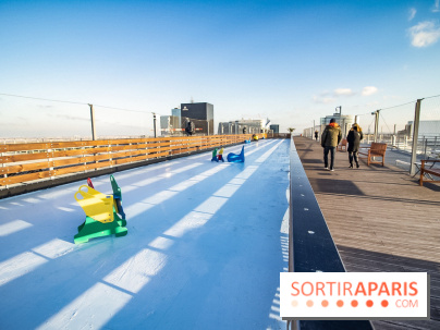 La Patinoire de Noël de la Grande Arche