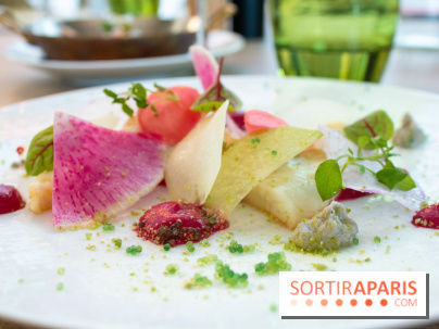 La City : : ceviche de daurade aux betteraves dans tous ses états