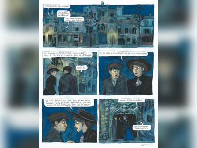 Clément Oubrerie, l'exposition BD à la galerie Daniel Maghen