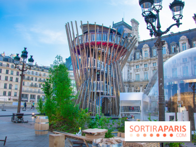 La forêt, une expérience à vivre sur le Parvis de l'Hôtel de Ville