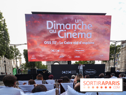 Cinéma en plein air sur les Champs-Elysées 2019 : OSS117 avec Jean Dujardin