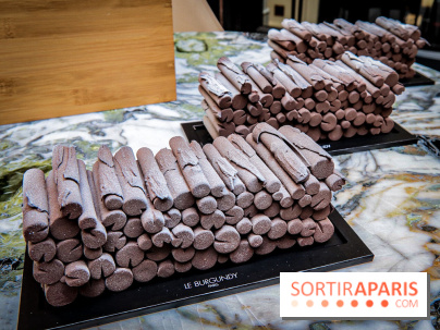 La Bûche de Noël 2019 et galette des rois 2020 du Burgundy Paris by Pascal Hainigue 