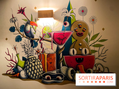 Les Justes, un bar à cocktail arty à Paris