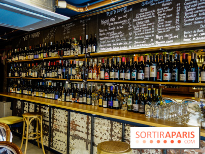 Monbleu Le Comptoir : la nouvelle cave à manger à Paris , les photos