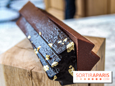 La Bûche de Noël de Quentin Lechat au T'Time Jardin Privé du Novotel les Halles