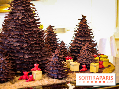 La Bûche de Noël du Plaza Athénée 2020 par Angelo Musa et Alexandre Dufeu