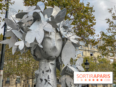 Exposition contemporaine de Manolo Valdés avenue Georges V