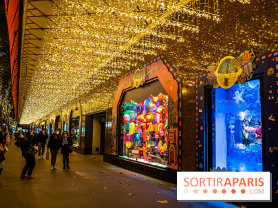Photos : Les vitrines et sapin de Noël de Noël des Galeries Lafayette 2020
