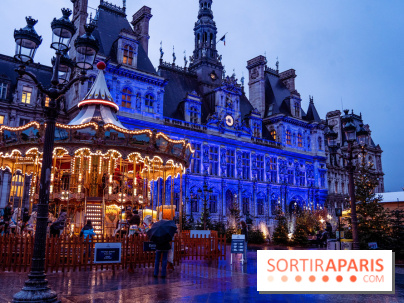Photos : Village et illuminations de Noël de l'Hôtel de Ville 2020