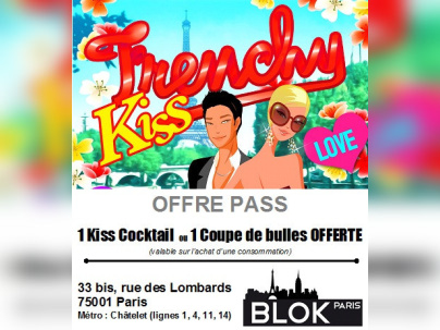 Frenchy Kiss spécial Saint Valentin 2013 au Blok Paris