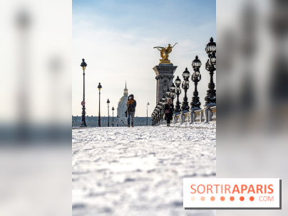 La Neige à Paris ce 10 février 2021