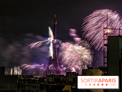 Photos feu d'artifice Paris 2021