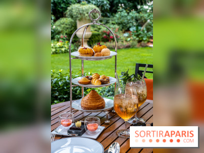 Le Tea Time vanille du Shangri-La Paris par Maxence Barbot 