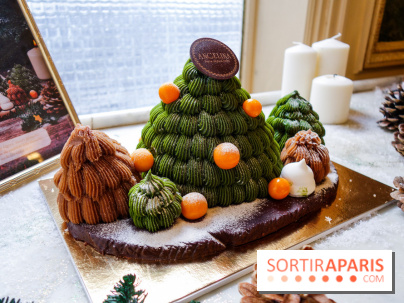 Bûches de Noël 2021 signées Angelina, nos photos