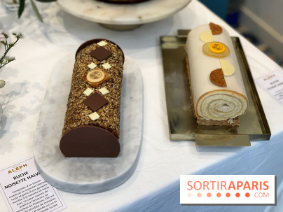 Bûches de Noël 2021 Maison Aleph