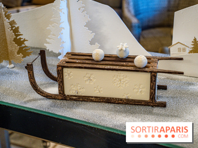 Photos Bûche de Noël du Crillon 2021 par Matthieu Carlin