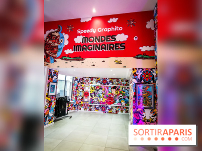 Les Mondes imaginaires de Speedy Graphito, nos photos de l'exposition immersive du Musée en Herbe