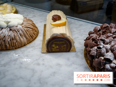 Bûches de Noël 2021 by Sébastien Gaudard, nos photos