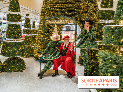 Inauguration Noël à la Samaritaine 2021, animations et vitrines