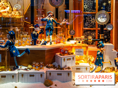 Inauguration des Vitrines de Noël des Galeries Lafayette 2021, les photos