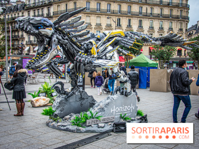 Horizon Forbidden West : l'exposition dans le métro parisien - nos photos
