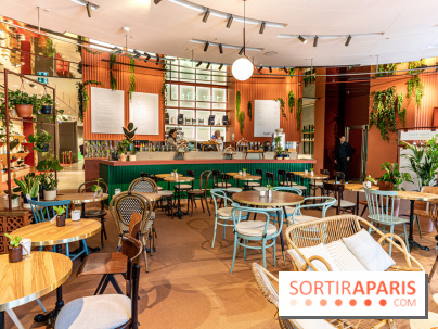 Le Café Vert du Printemps Haussmann 